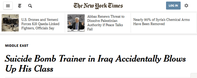 Suicide Bomb Instructor